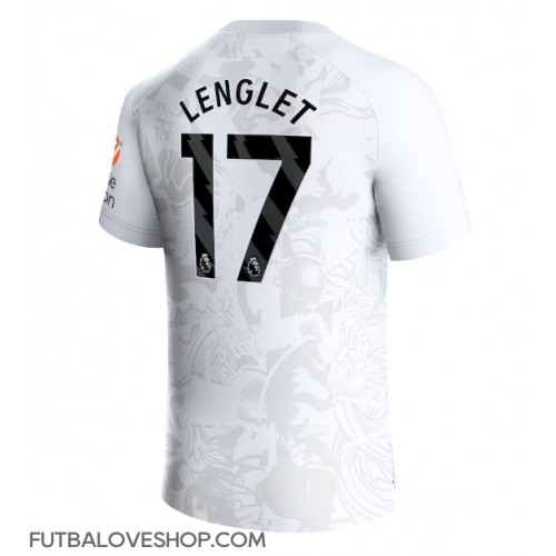 Dres Aston Villa Clement Lenglet #17 Preč 2023-24 Krátky Rukáv